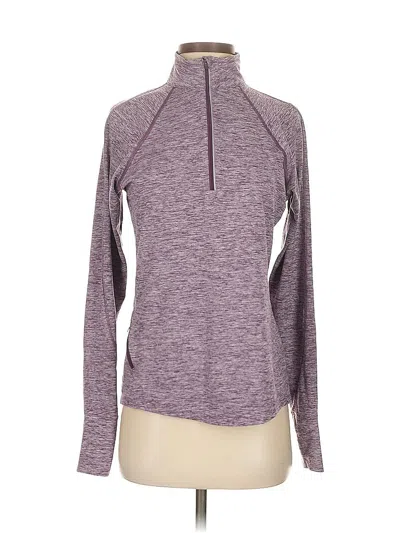 Pre-owned Eastern Mountain Sports Fleece Jacket In Purple