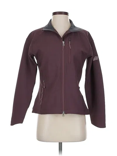 Pre-owned Eastern Mountain Sports Jacket In Burgundy