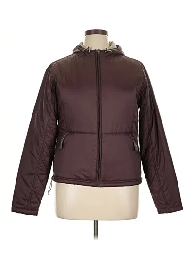 Pre-owned Eastern Mountain Sports Jacket In Burgundy