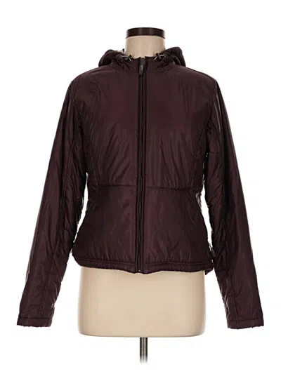 Pre-owned Eastern Mountain Sports Jacket In Burgundy