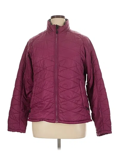Pre-owned Eastern Mountain Sports Jacket In Burgundy