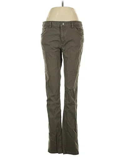 Pre-owned Eastern Mountain Sports Khaki Pant In Green