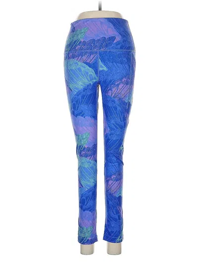 Pre-owned Eastern Mountain Sports Leggings In Blue