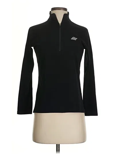Pre-owned Eastern Mountain Sports Long Sleeve Top Black Turtleneck Tops