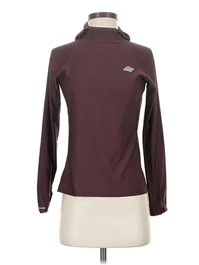 Pre-owned Eastern Mountain Sports Long Sleeve Turtleneck In Burgundy