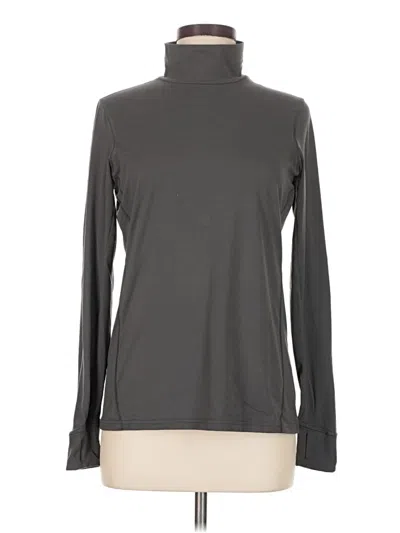 Pre-owned Eastern Mountain Sports Long Sleeve Turtleneck In Gray