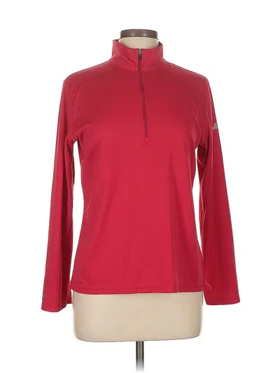 Pre-owned Eastern Mountain Sports Long Sleeve Turtleneck In Red
