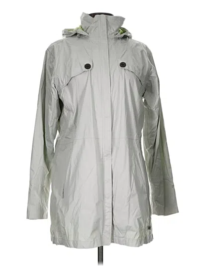 Pre-owned Eastern Mountain Sports Raincoat In Gray
