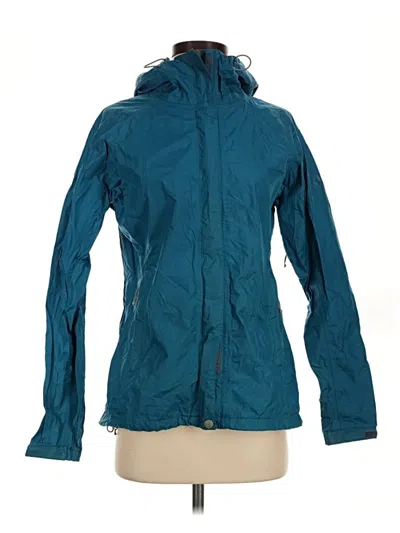 Pre-owned Eastern Mountain Sports Raincoat In Teal