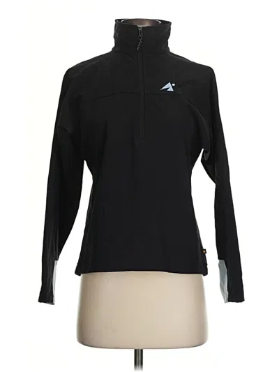 Pre-owned Eastern Mountain Sports Track Jacket In Black