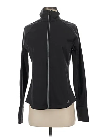 Pre-owned Eastern Mountain Sports Track Jacket In Black