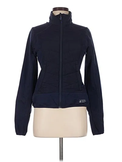 Pre-owned Eastern Mountain Sports Track Jacket In Blue