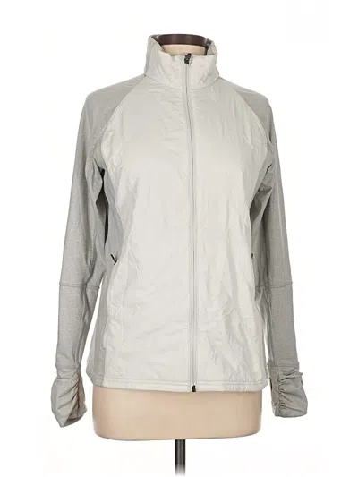 Pre-owned Eastern Mountain Sports Track Jacket In Gray
