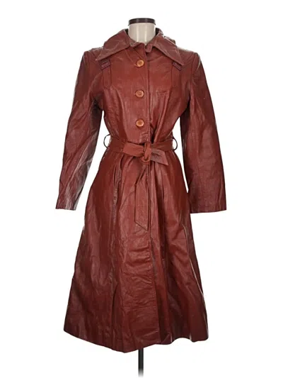 Pre-owned Eastern Mountain Sports Trenchcoat In Brown