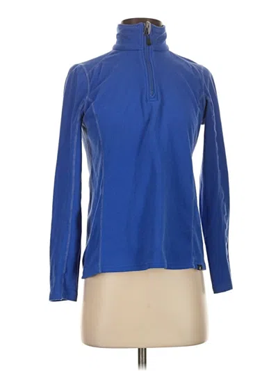 Pre-owned Eastern Mountain Sports Turtleneck Sweater In Blue