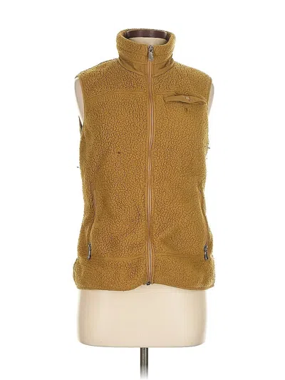 Pre-owned Eastern Mountain Sports Vest In Gold