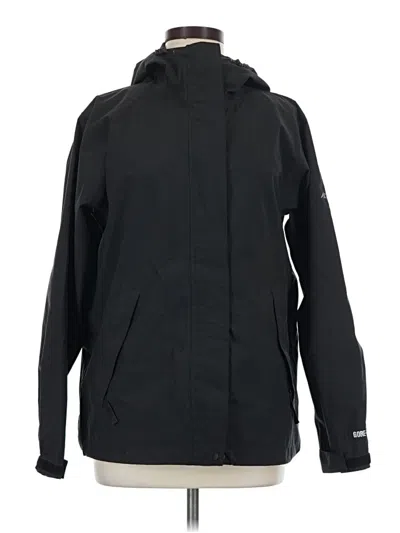 Pre-owned Eastern Mountain Sports Windbreaker Jacket In Black