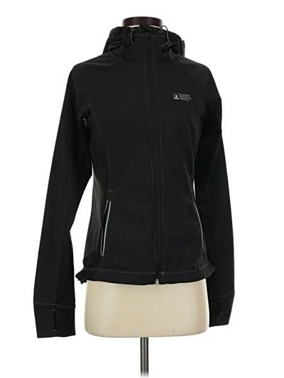 Pre-owned Eastern Mountain Sports Zip Up Hoodie In Black