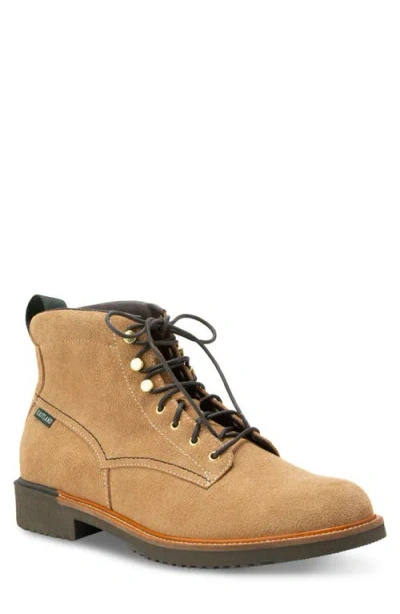 Eastland Allagash Standard Derby Boot In Peanut Suede