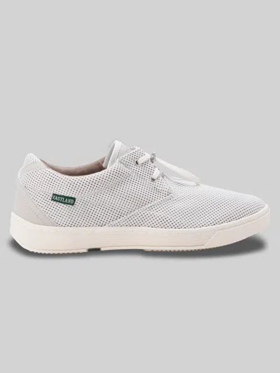 Eastland Beacon Mesh Lace-up Sneakers In White
