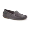 Eastland Biscayne Womens Moc Closed Toe Loafers In Gray