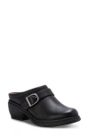 Eastland Cameron Buckle Mule In Black