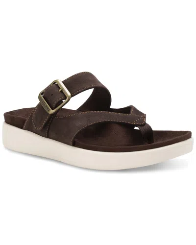 Eastland Commonwealth Leather Sandal In Brown