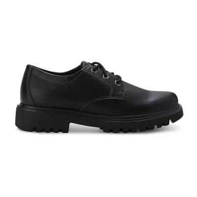 Eastland Dawn Womens Round Closed Toe Oxford Shoes In Black