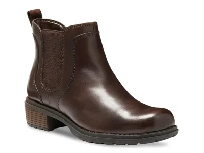 Eastland Double Up Chelsea Boot In Dark Brown