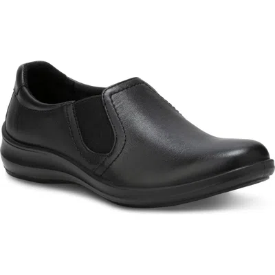 Eastland Fiddle Womens Round Closed Toe Slip-on Shoe In Black