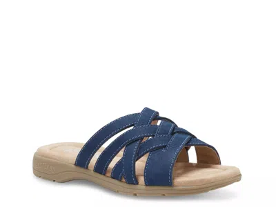 Eastland Hazel Slide Sandal In Blue