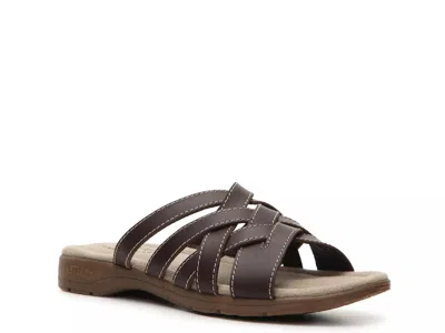 Eastland Hazel Slide Sandal In Brown