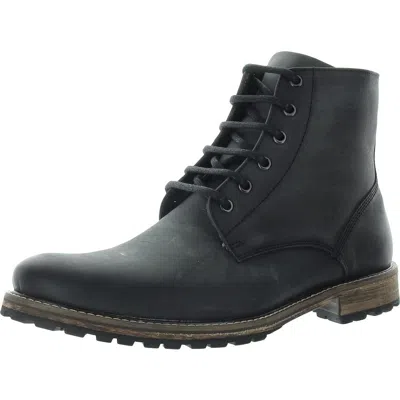 Eastland Hoyt Mens Lace-up Leather Motorcycle Boots