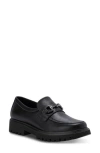 Eastland Lexi Log Sole Bit Buckle Loafer In Black