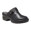 Eastland Mae Womens Round Closed Toe Clogs In Black