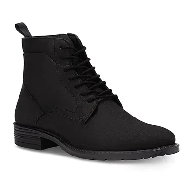 Eastland Mens Baltimore Flat Heel Lace Up Boots In Black