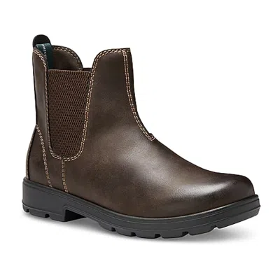 Eastland Mens Cyrus Block Heel Chelsea Boots In Brown