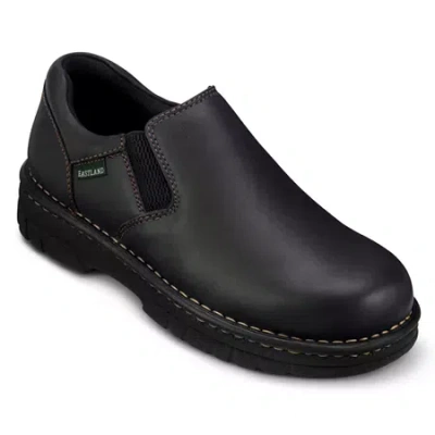 Eastland Newport Mens Leather Slip Ons In Black