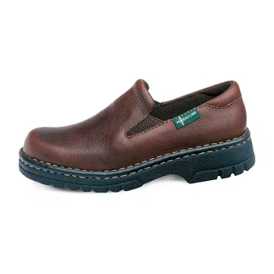 Eastland Newport Womens Leather Slip-on Shoes In Brown