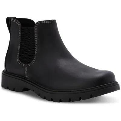 Eastland Norway Mens Solid Leather Chelsea Boots In Black