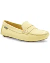 Eastland Patricia Leather Moc Loafer In Yellow