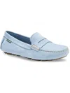 Eastland Patricia Leather Moc Loafer In Blue