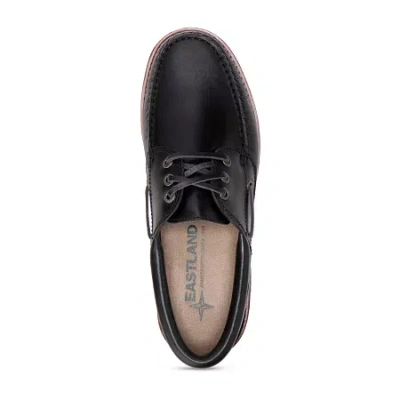 Eastland Seville Mens Moc Closed Toe Oxford Shoes In Black