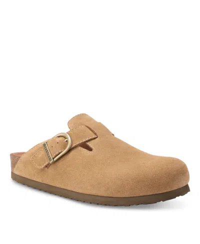 Eastland Shoe Men's Gabe Slippers In Khaki Suede