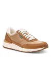 Eastland Shoe Men's Leap Jogger Sneakers In Tan