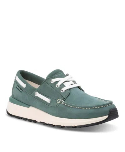 Eastland Shoe Men's Leap Trainer Boat Shoes In Sage