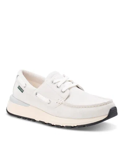 Eastland Shoe Men's Leap Trainer Boat Shoes In White
