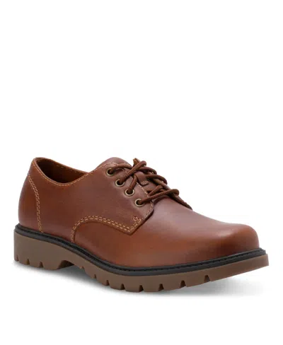 Eastland Shoe Men's Lowell Oxford Lace Up Shoes In Oak