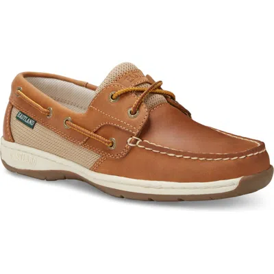 Eastland Solstice Boat Shoe In Tan/tan