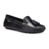 Eastland Tabitha Womens Round Closed Toe Loafers In Black